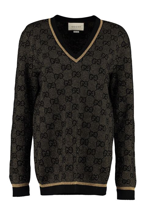 black gucci sweater dress|Gucci sweater on blackish.